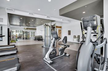 Harbor sky apartments in portland, oregon fitness center